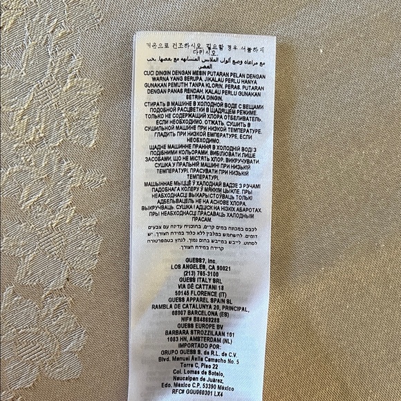 Guess Pink Ruffle Off-Shoulder Dress - Picture 8 of 9